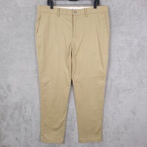 Spoke London Chino Pants Men's 37x29 Build B Sharps Classic Brown Preppy Trouser